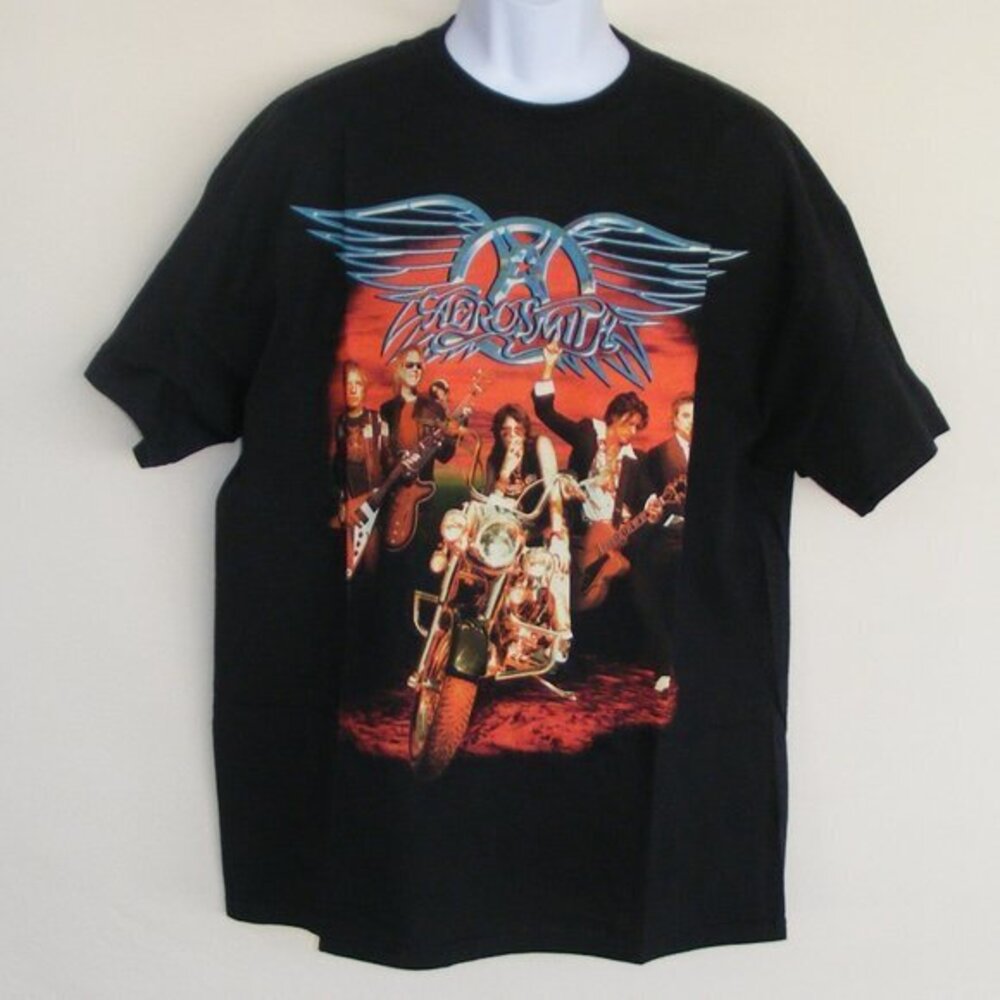 AEROSMITH Concert Tshirt L/XL, Band photo, 2006
